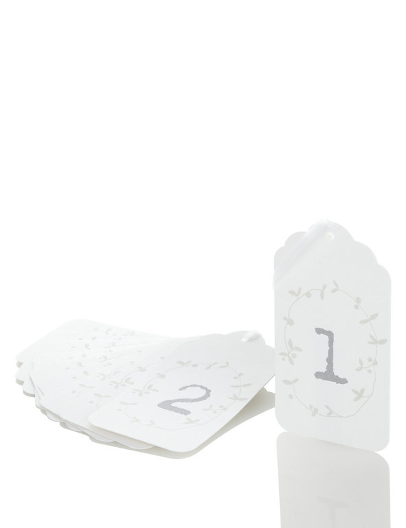 Wedding Table Numbers Image 1 of 1