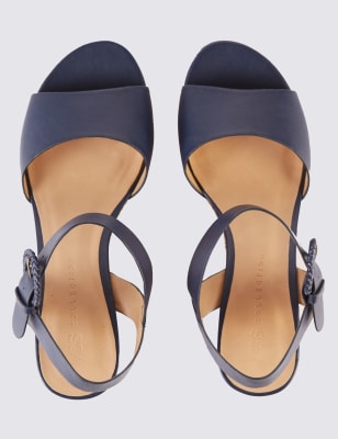 m&s ladies wedge sandals