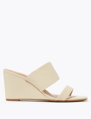 m&s ladies wedge shoes
