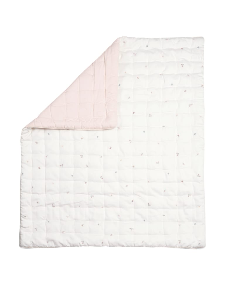 Welcome To The World Cotbed Quilt Mamas Papas M S