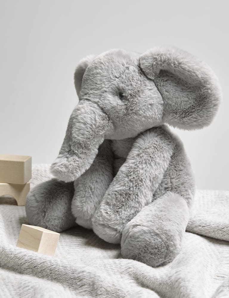 Grey elephant soft toy outlet