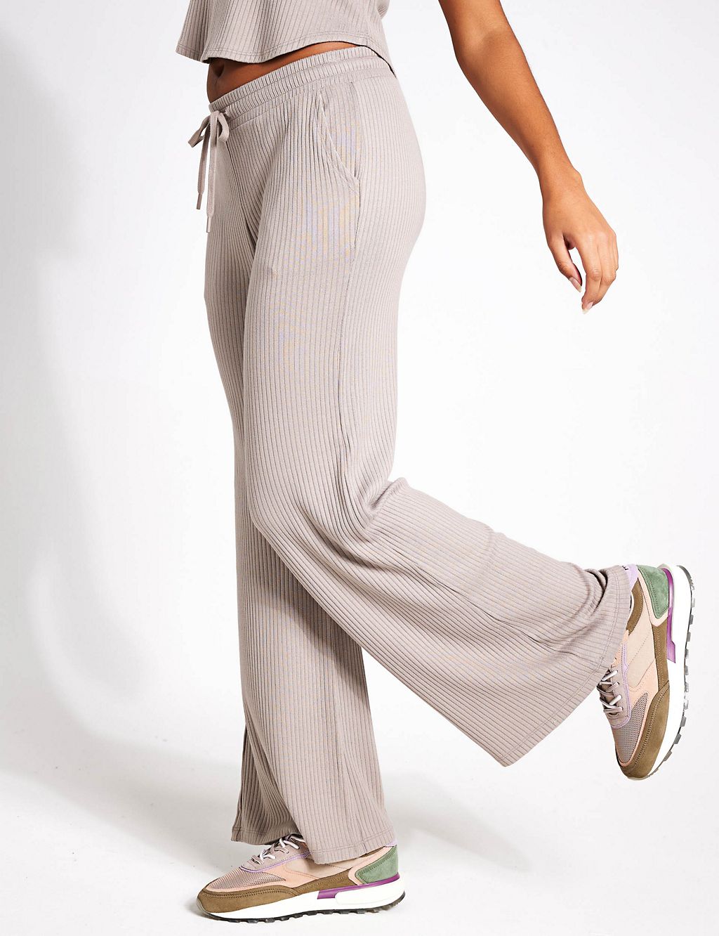 Well Travelled Wide Leg Joggers 3 of 4