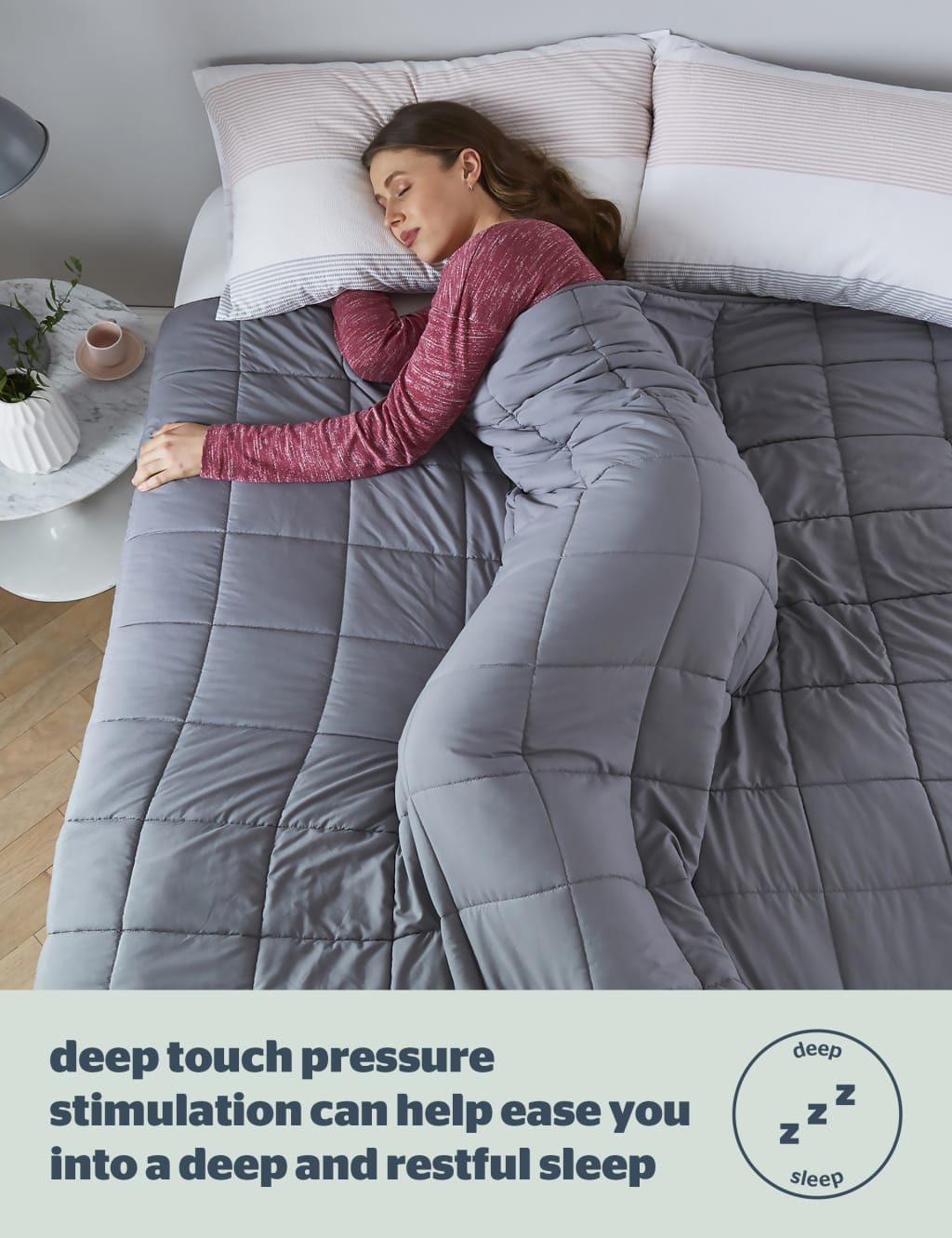 Wellbeing 9kg Weighted Blanket Silentnight M&S