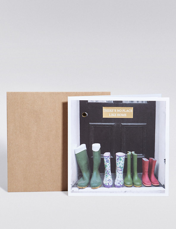 Wellies New Home Card Image 1 of 2