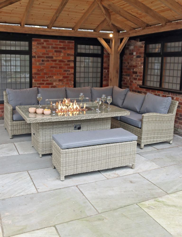 Wentworth 8 Seater Fire-Pit Lounge Set 2 of 8
