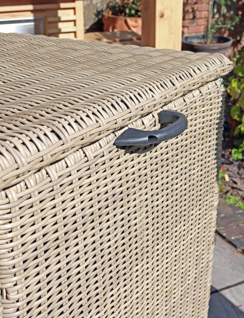 Wentworth Rattan Garden Storage Box | Royalcraft | M&S