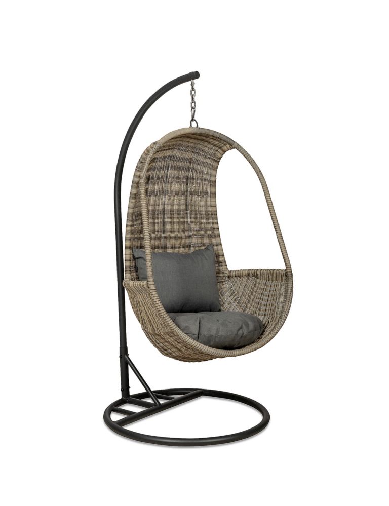 Wentworth Rattan Hanging Pod Chair 2 of 4