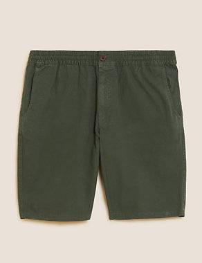 Wharf Cotton Rich Stretch Shorts Image 2 of 7