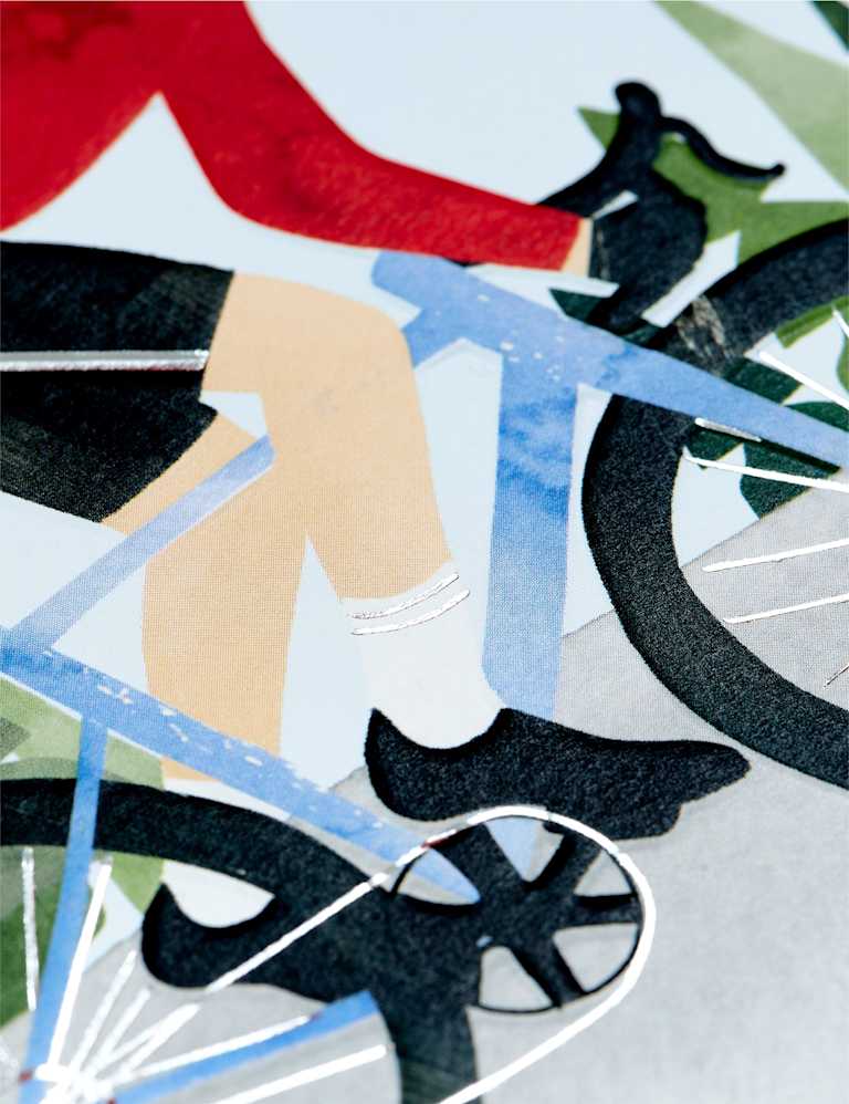 Wheelie Good Bike Birthday Card M&S