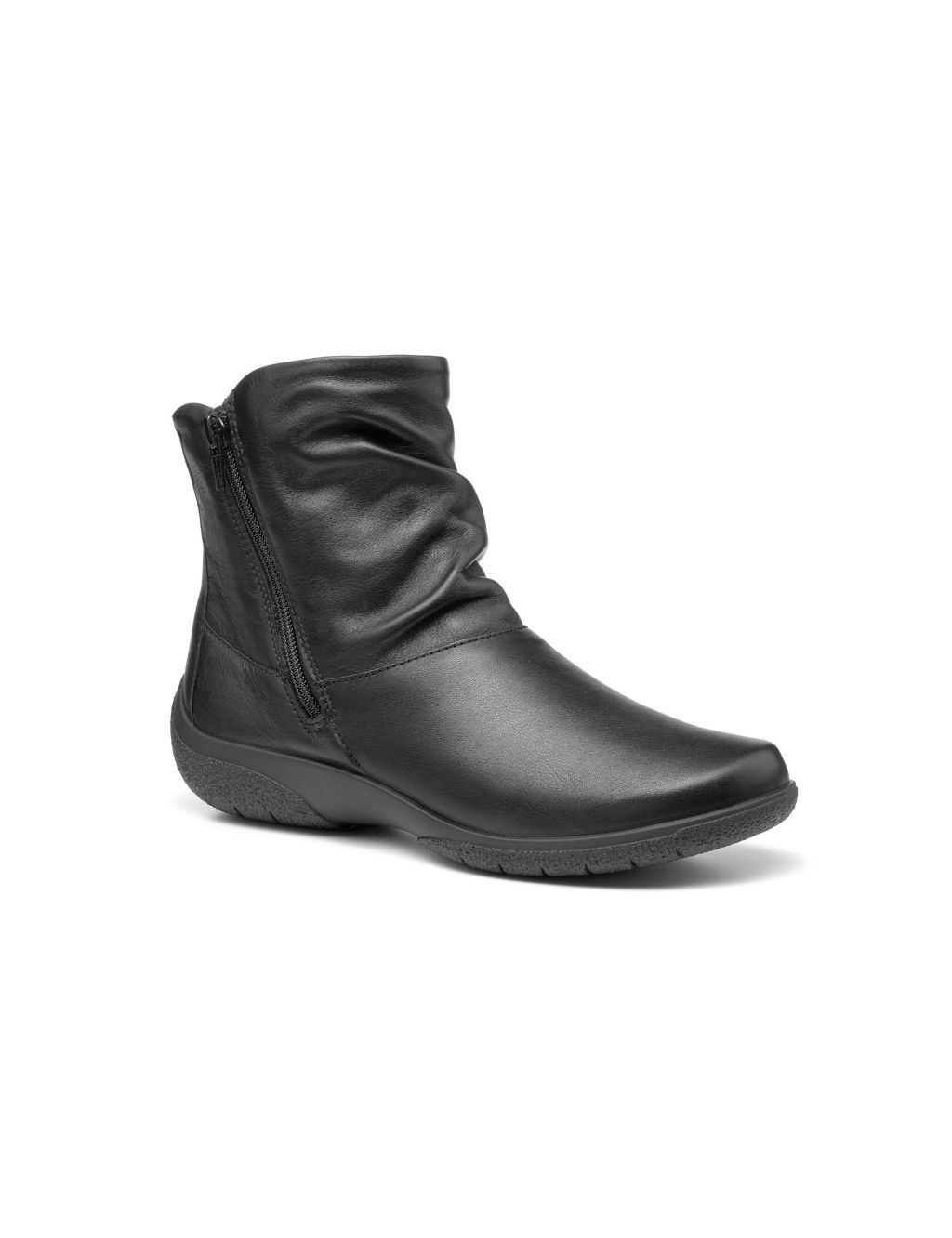 Whisper Extra Wide Fit Leather Ankle Boots | Hotter | M&S