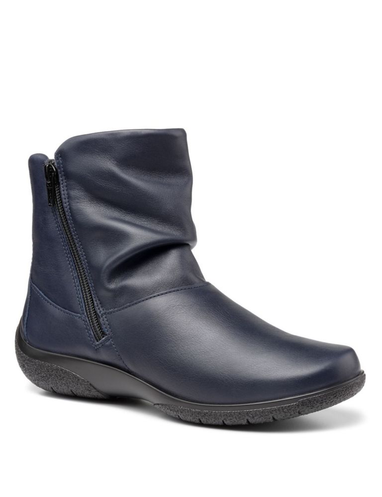 Whisper Wide Fit Leather Ankle Boots 2 of 4