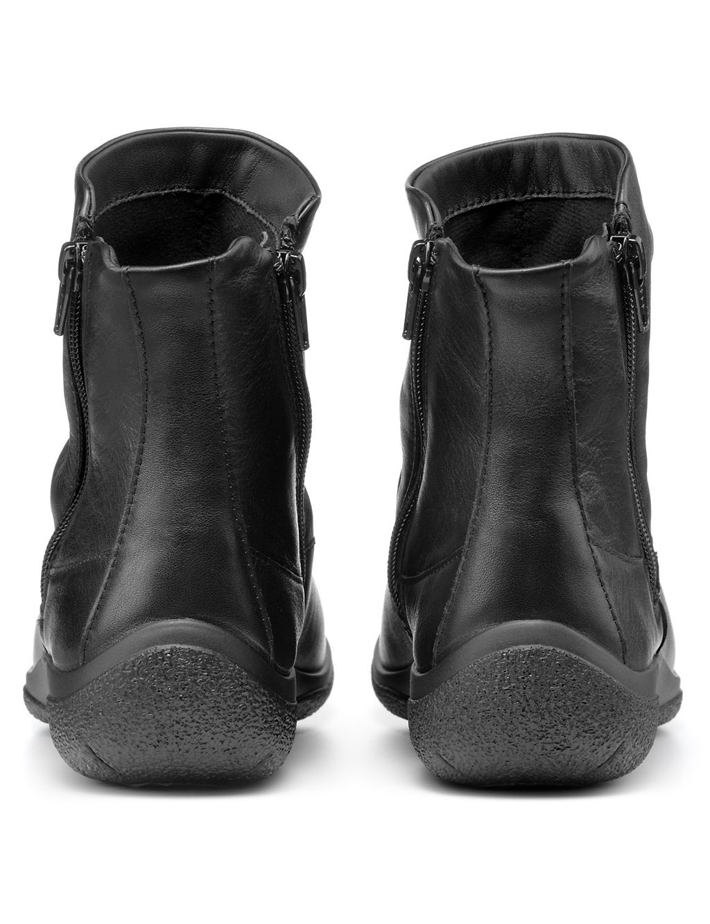 Whisper Wide Fit Leather Ankle Boots 2 of 4