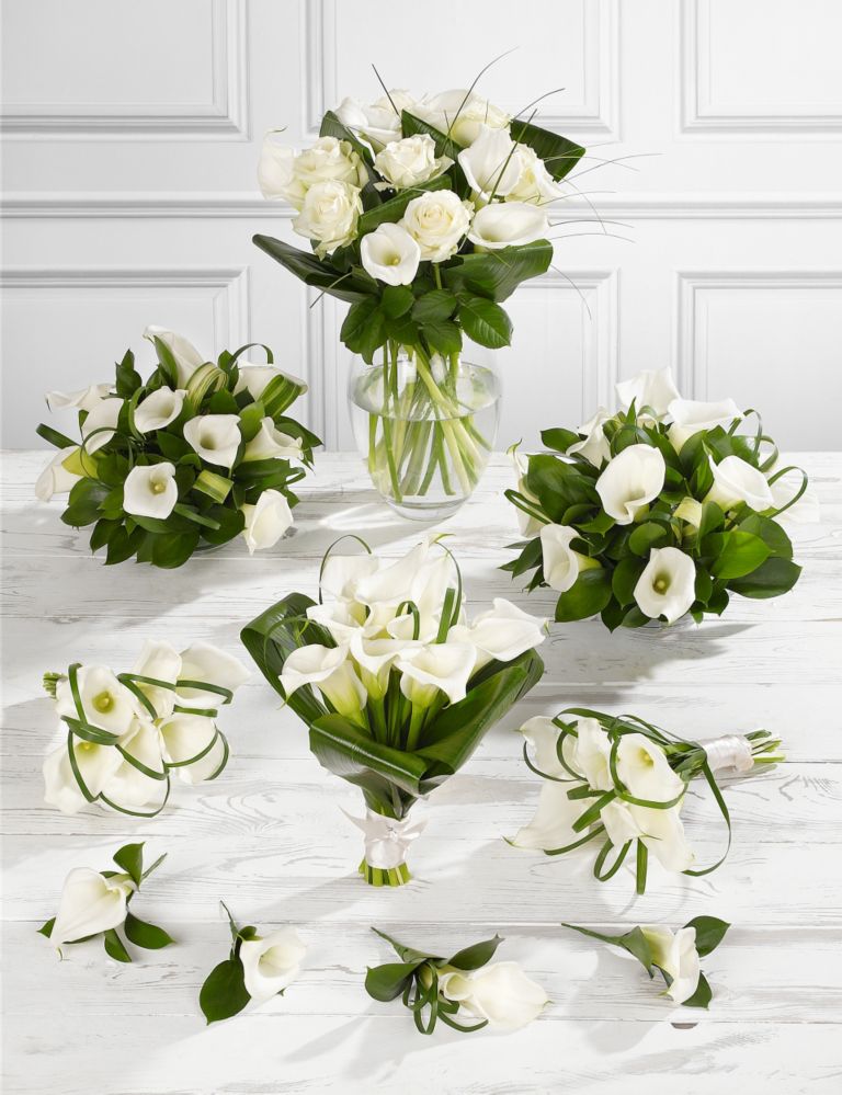 White Calla Lily Wedding Flowers - Collection 4 1 of 1