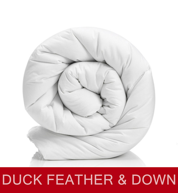 White Duck Feather & Down 13.5 Tog Duvet Image 1 of 2