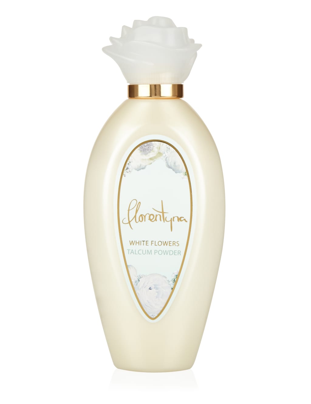 White Flowers Body Talcum Powder 150g Florentyna M&S