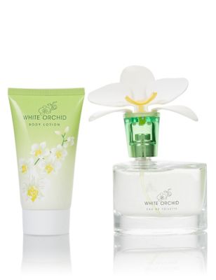 White Orchid Gift Bag Image 2 of 3