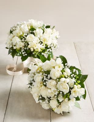 Freesias and Roses