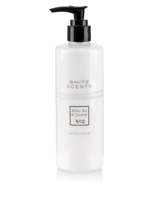 White Tea & Jasmine Hand Lotion 300ml White Scents M&S