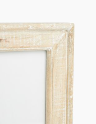 White Washed Wood Picture Frames White Washed Frame Letter Art Living