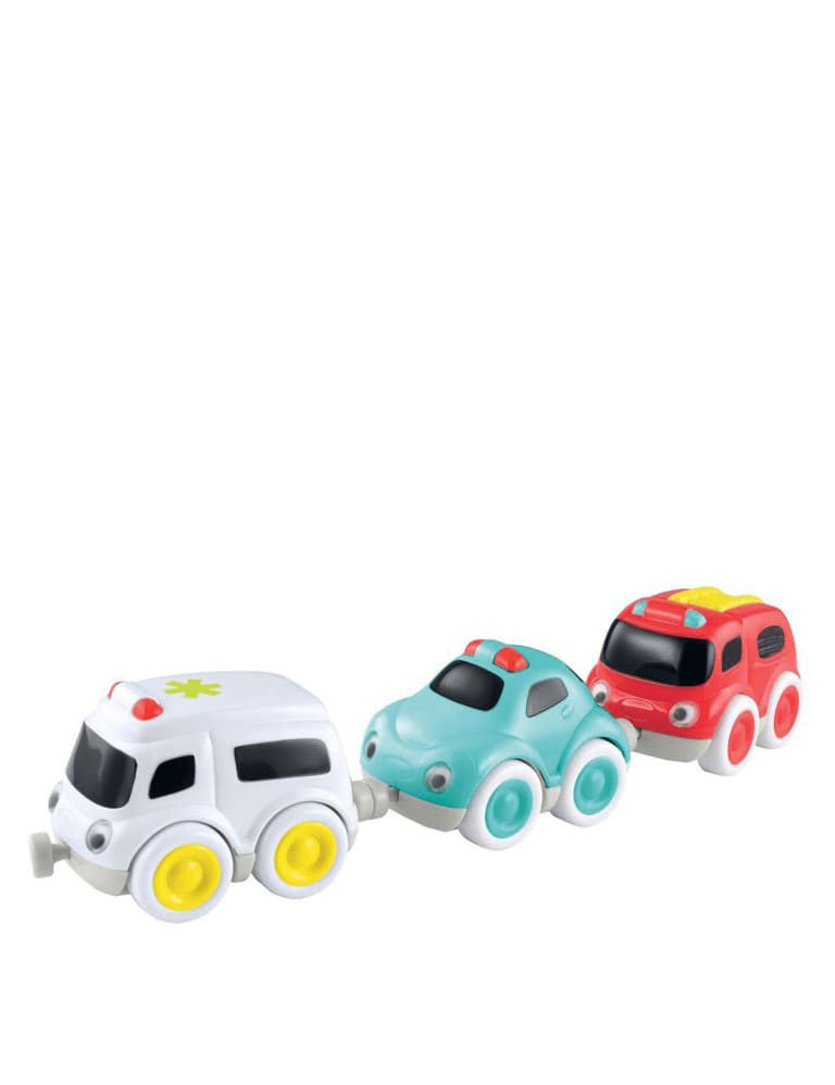 Whizz World City Vehicle Magnetic Trio Set 1 3 Yrs