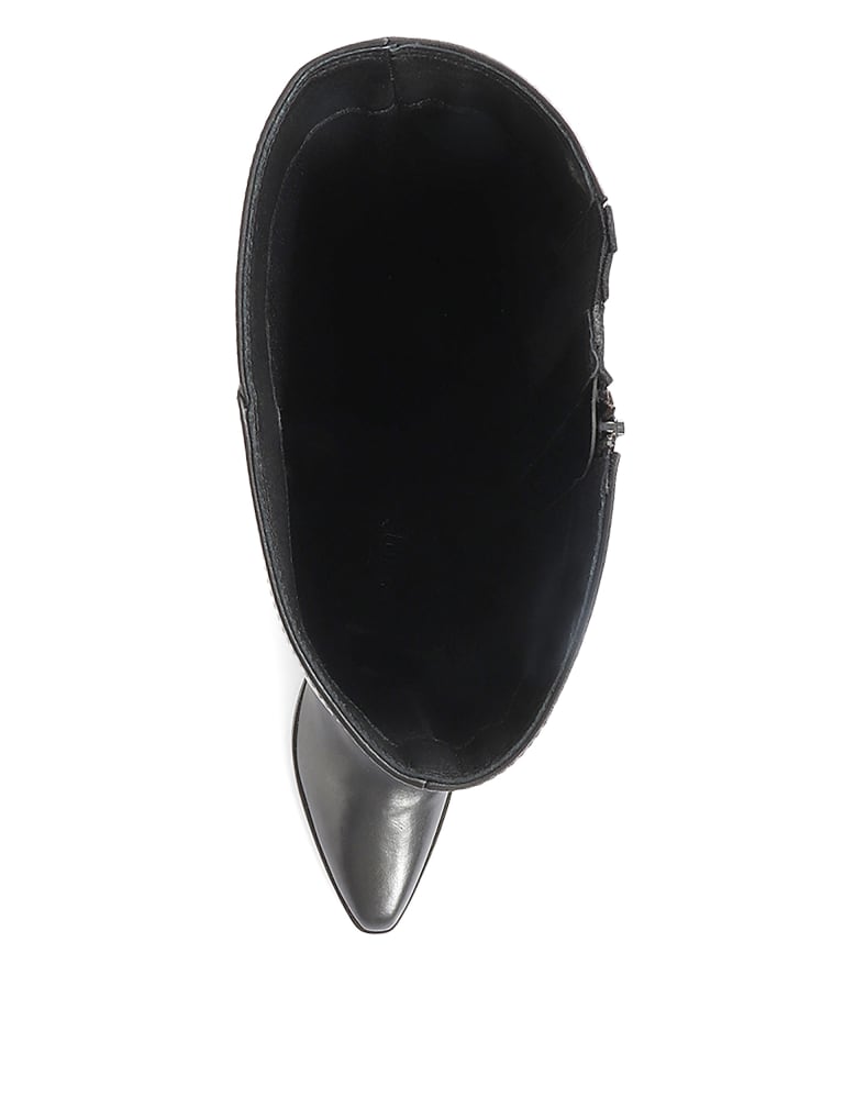 Marks and spencer wide 2025 calf boots