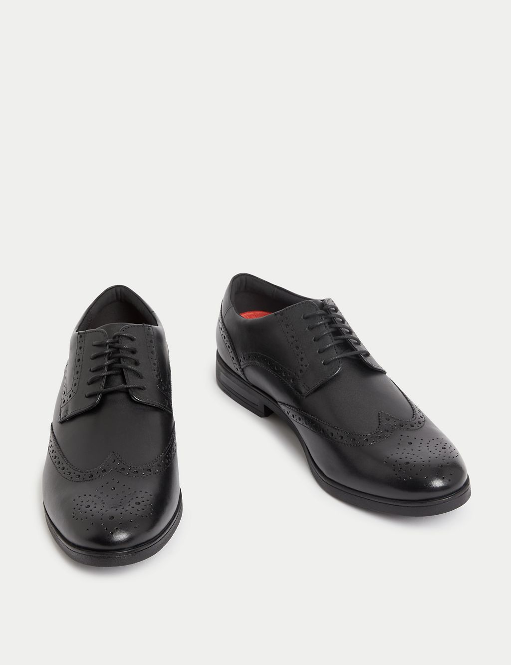 Wide Fit Airflex™ Leather Brogues 1 of 4