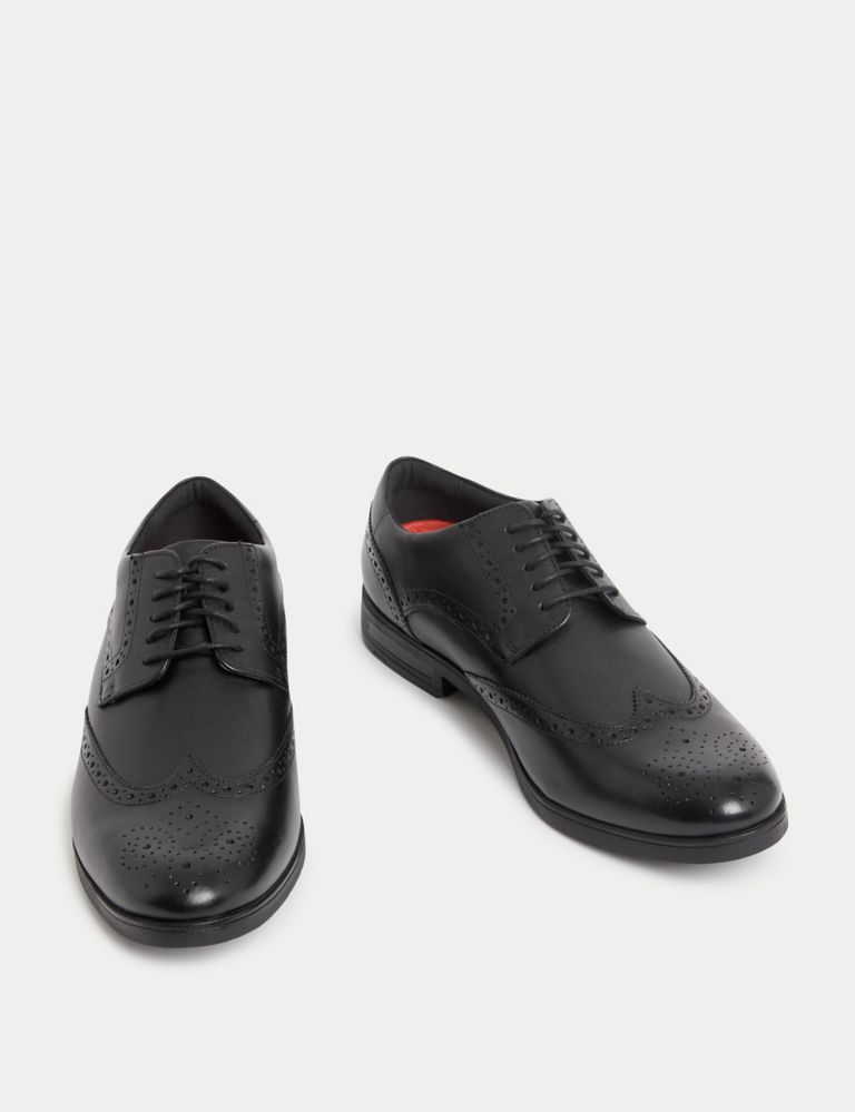 Wide Fit Airflex™ Leather Brogues 2 of 4