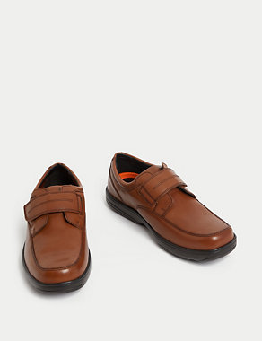 Wide Fit Airflex™ Leather Shoes Image 2 of 6