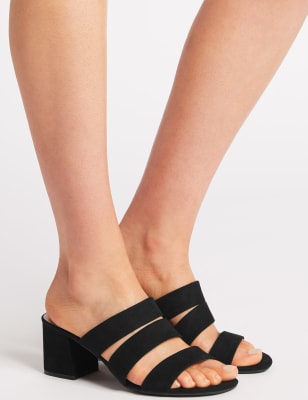 M&s sale black mules