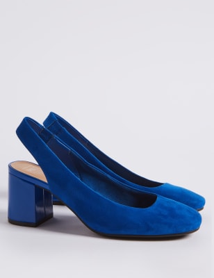 Blue court shoes outlet wide fit