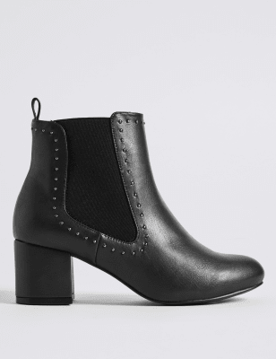 Stud detail ankle sales boots