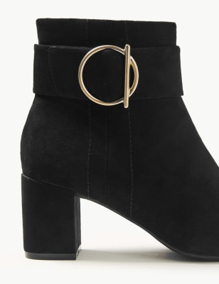 marks and spencer wide fit ankle boots