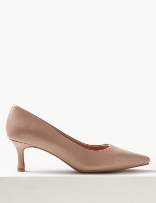 m and s kitten heel shoes