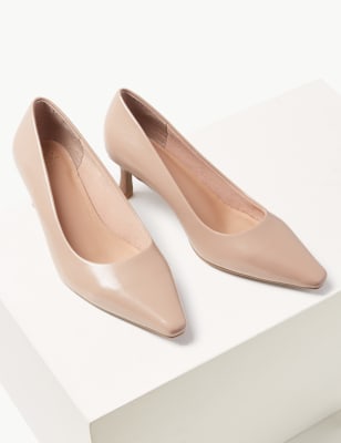 m&s kitten heel shoes