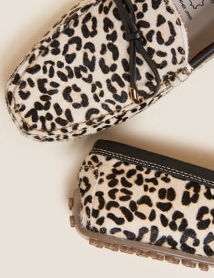 m&s leopard print shoes