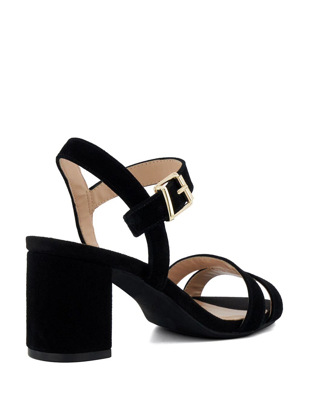 Wide Fit Leather Ankle Strap Sandals 2 of 5