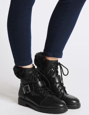 M&s wide fit deals ankle boots