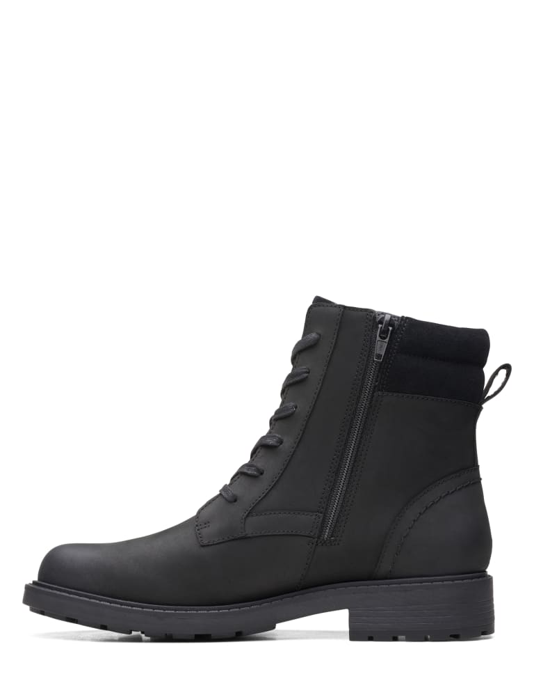 Clarks wide fit black ankle boots cheap