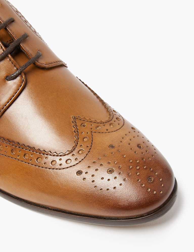 Wide Fit Leather Brogues 4 of 5