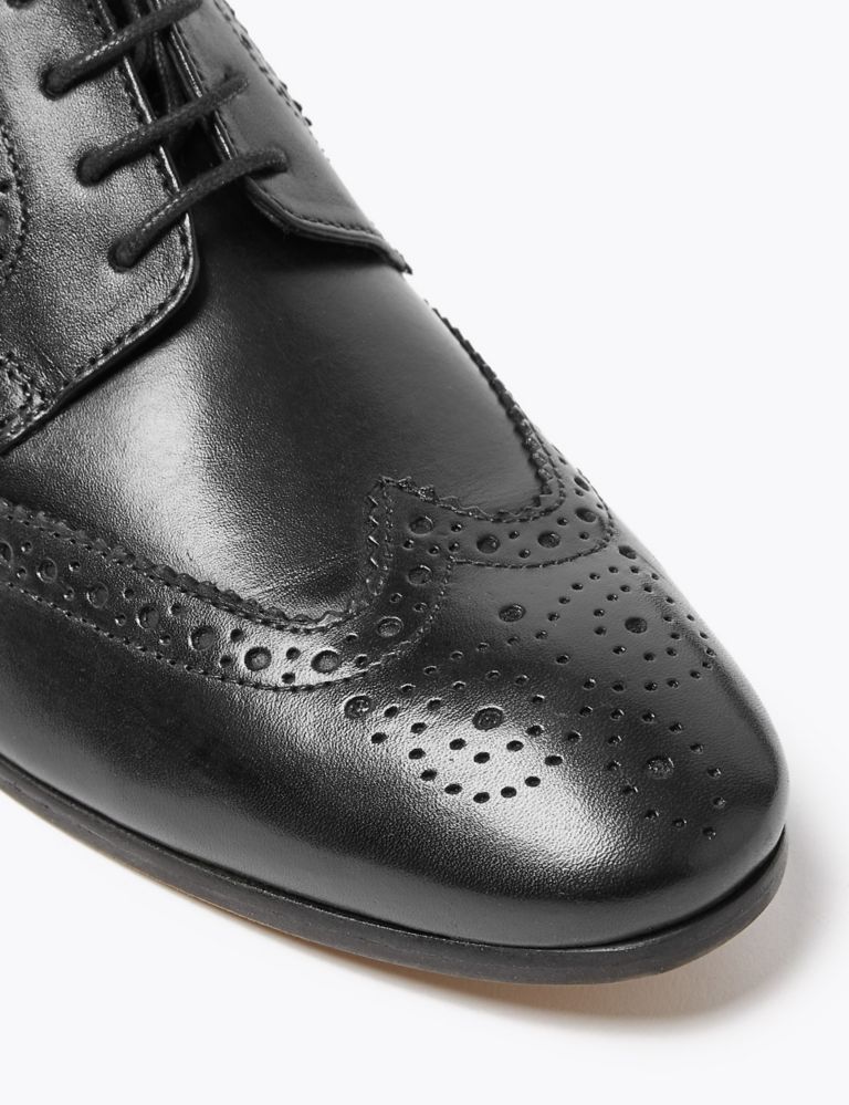 Wide Fit Leather Brogues 4 of 5
