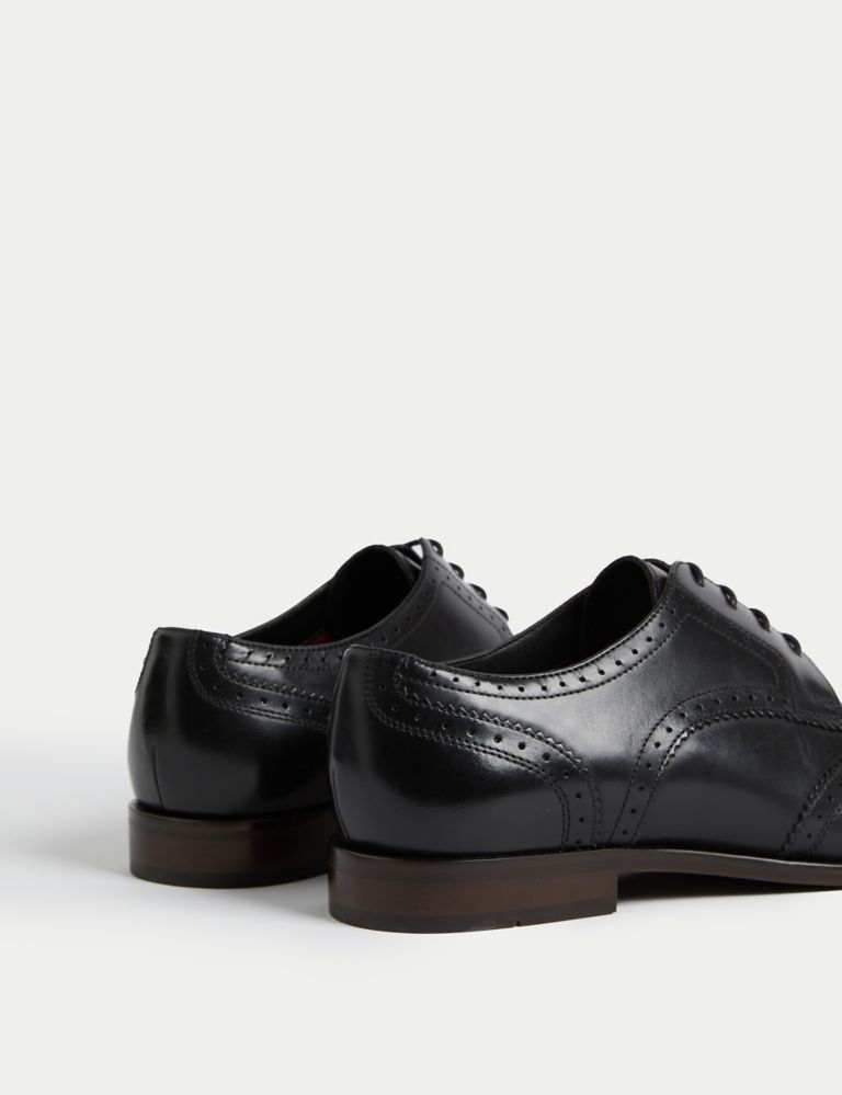 Wide Fit Leather Brogues 3 of 4