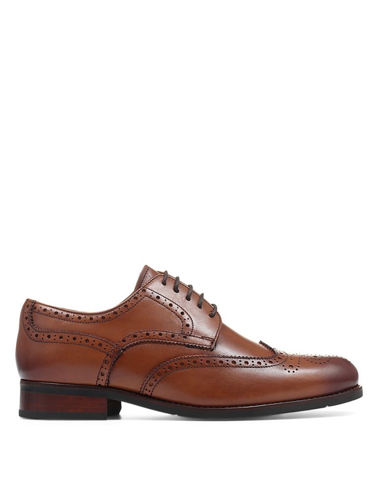 Wide Fit Leather Brogues 5 of 6