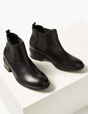 wide fit leather chelsea boots ladies