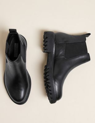 black chelsea boots wide fit