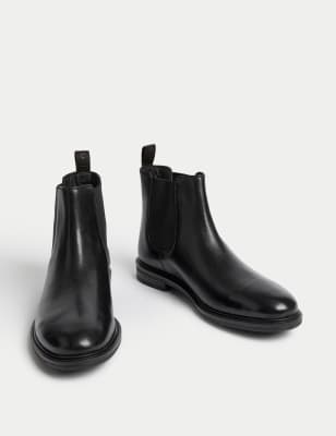 Wide Fit Leather Chelsea Boots Autograph M S