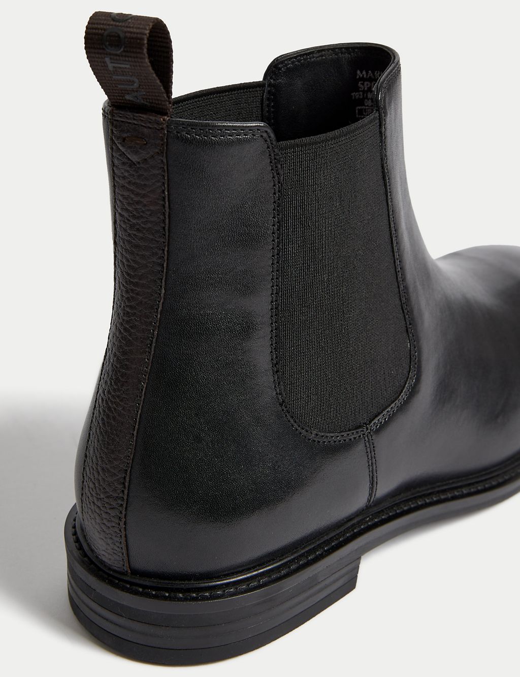 Wide Fit Leather Chelsea Boots 2 of 4
