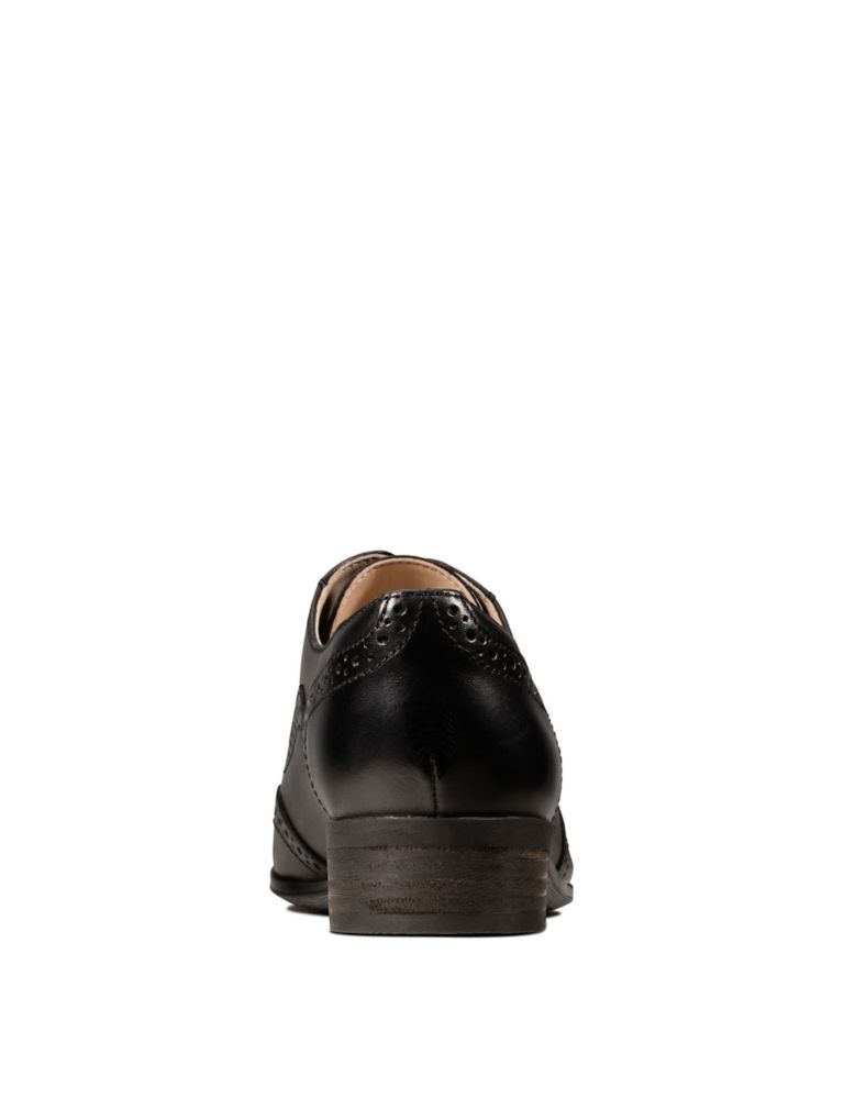 Wide Fit Leather Flat Brogues 6 of 7
