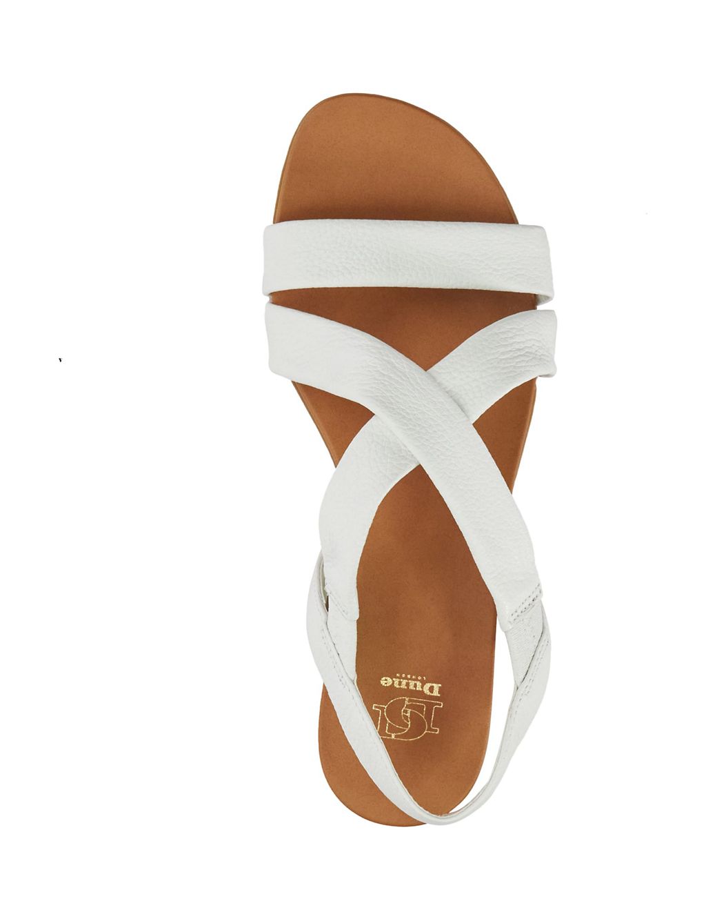 Wide Fit Leather Flat Sandals 4 of 5