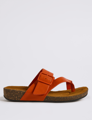 wide fit footbed sandals