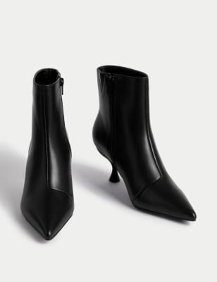 1 inch outlet kitten heel boots